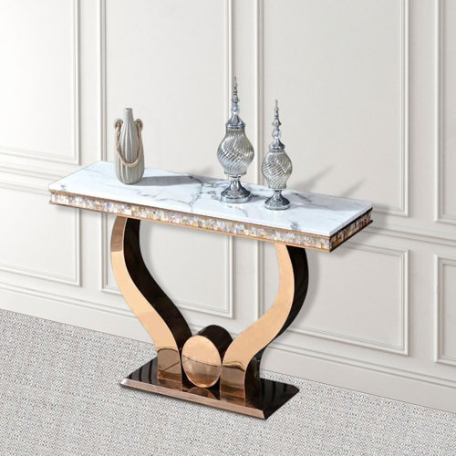 Wayfair Marble & Granite Console Tables You'll Love in 2023